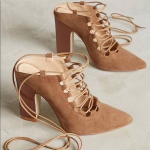 Anthropologie Heels - BILLY ELLA Ankle Tie